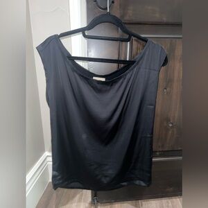 chaser brand black satin set